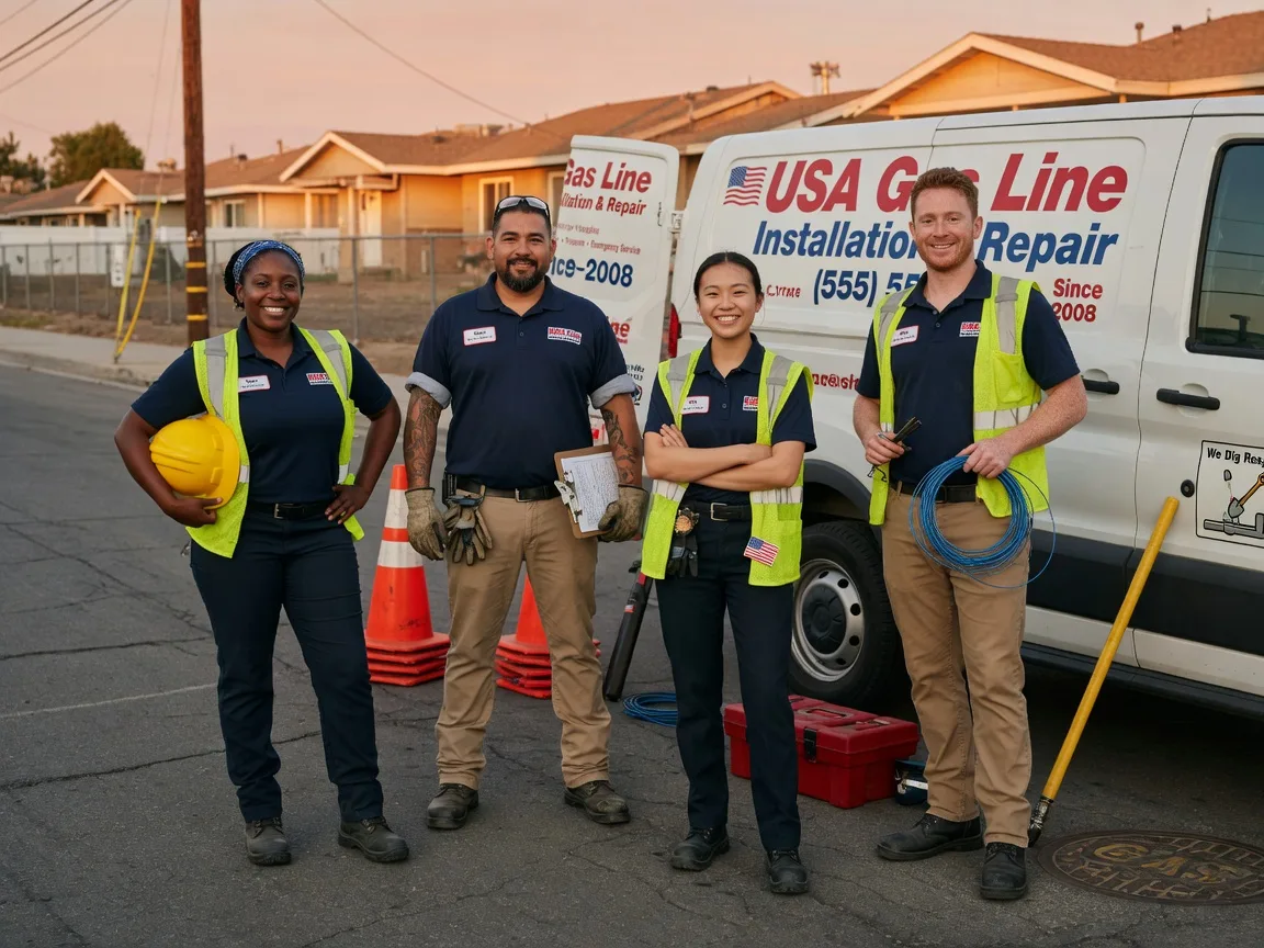 Gas Line Installation company in Lone Tree, IA